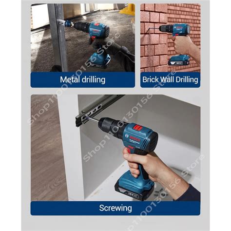 Bosch Gsb 185 Li Cordless Brushless Impact Drill 18v 2 0ah 06019k31l2