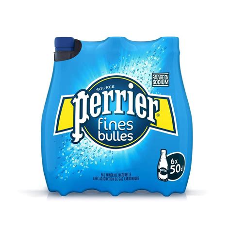 Perrier Fines Bulles Eau Gazeuse Min Rale Naturelle Finement P Tillante