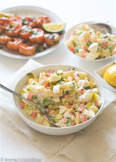 Caribbean Potato Salad Recipe Potato Salad Caribbean Recipes Potatoes