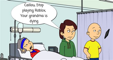 Caillou Plays Roblox in The Hospital by XT2020 on DeviantArt