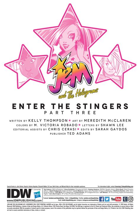 Read online Jem and The Holograms comic - Issue #21