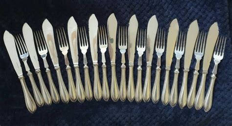 Walker Hall Fish Cutlery Edwardian Catawiki