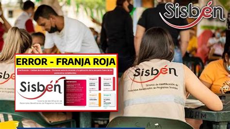 Preste atención Conozca por qué aparece la franja roja en su Sisben