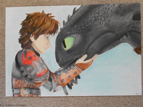 Hiccup and Toothless Chalk Drawing by Elegant-Storm [1024 768] 2015 ...