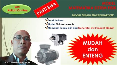 Cara Membuat Fungsi Alih Generator Penguat Medan Seri Kuliah Onlie