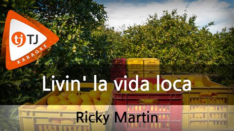 KARAOKE Livin' La Vida Loca - Ricky Martin