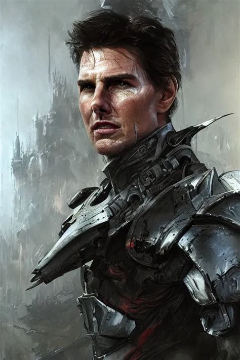 Portrait Of Tom Cruise As Inquisitor Warhammer Stable