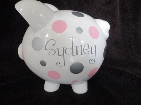 Personalized Piggy Banks | Personalized piggy bank, Piggy bank, Etsy