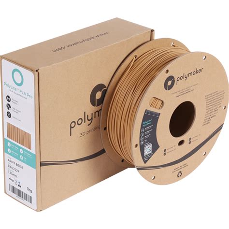 Polymaker PolyLite PLA PRO Army Beige 3DJake Deutschland