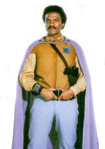 Lando Calrissian From Star Wars Episode Vi Return Of The Jedi Star Wars Star Wars Movie Star