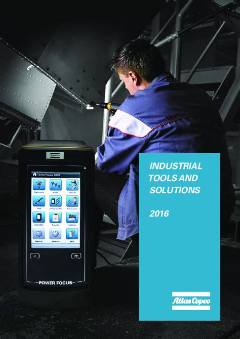 Pdf Atlas Copco Industrial Tools And Solutions 2016 Us