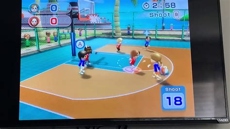 Wii Sports Resort Basketball 26 22 Me Vs Elisa Poofesures WORTS