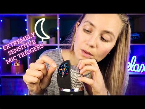 Asmr Sensitive Mic Touching Triggers For Deep Sleep In Minutes