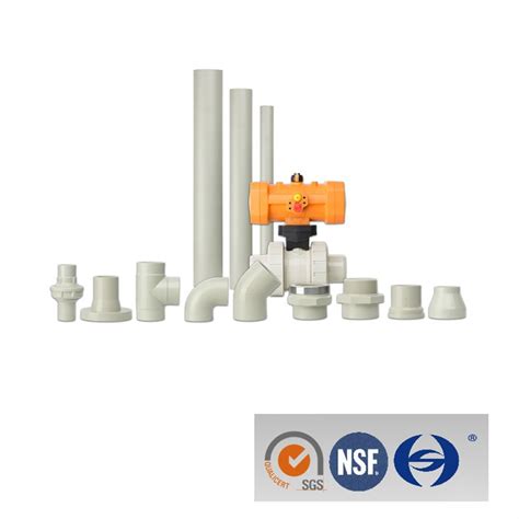 PPH Pipe PN6 PN10 Din Standard Factory Fabricantes China Lista De