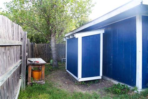 Diy Lawn Mower Shed Quick And Easy Diy Love And Renovations