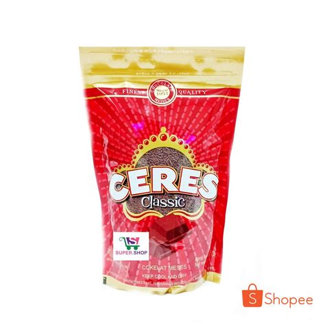 Jual Ceres Meises Meses Classic Coklat Gram Zip Lock Shopee