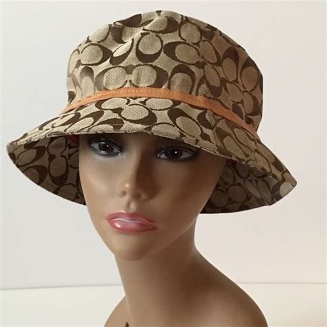 Coach Classic Bucket Hat Bucket Hat Hats Brown Bucket Hat