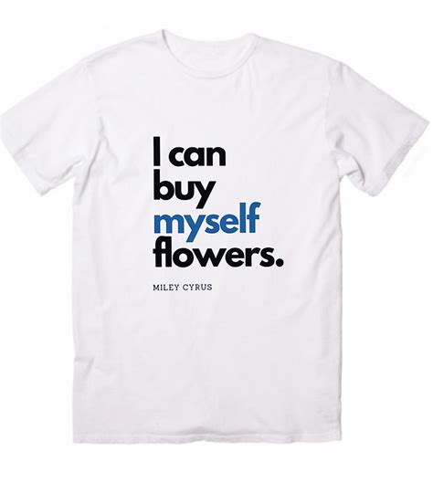 Miley Cyrus Flowers Graphic Tees - t shirt store near me, Clothfusion Tees,