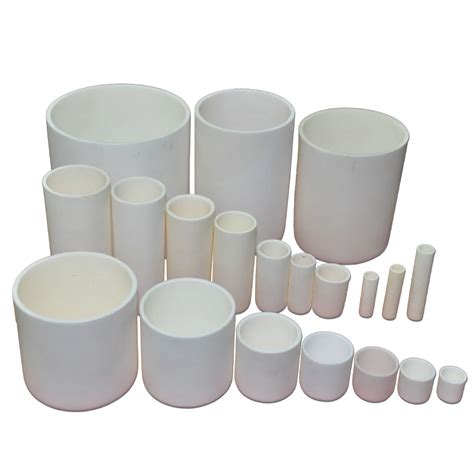 High Purity Cylindrical Conical Al O Ceramic Corundum Alumina Crucible