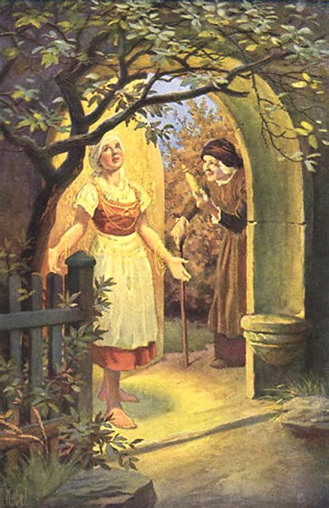 Frau Holle Märchen Original Geschichte Der Gebrüder Grimm