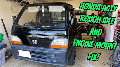 Honda Acty Motor Mount Replacement Guide Fix Rough Vibrations Youtube