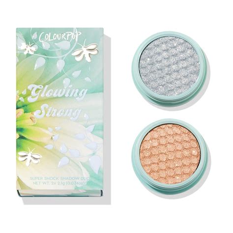 Colourpop Glowing Strong Super Shock Shadow Set Noma