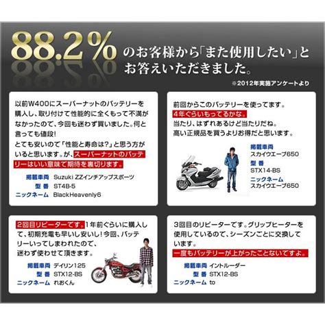 バイク用バッテリー Sb9 B Yb9 B互換 コスパ最強 12n9 4b 1 Gm9z 4b Bx9 4b Fb9 B互換 100％交換保証 スーパーナット バイクバッテリー Sn Sl