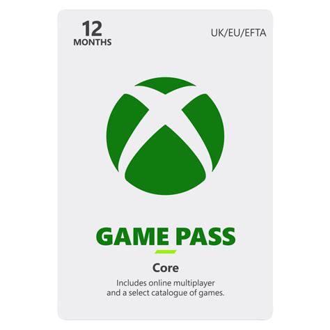 Buy Xbox Game Pass Core 12 Month Membership Xbox Digital