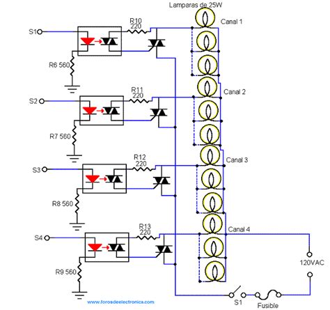 Secuenciador De Luces Foros De Electrónica