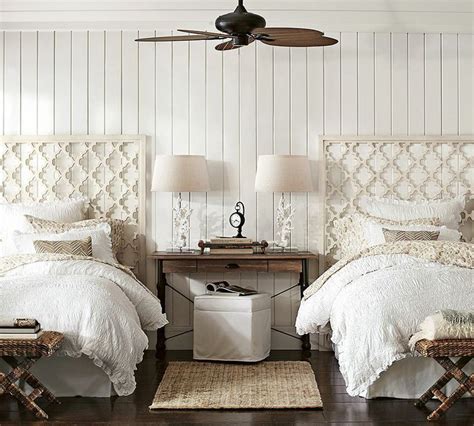 Pottery Barn Coastal Guest Bedroom Bedrooms Pinterest