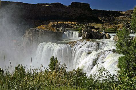 Shoshone Falls Photograph by Dennis Hammer - Pixels