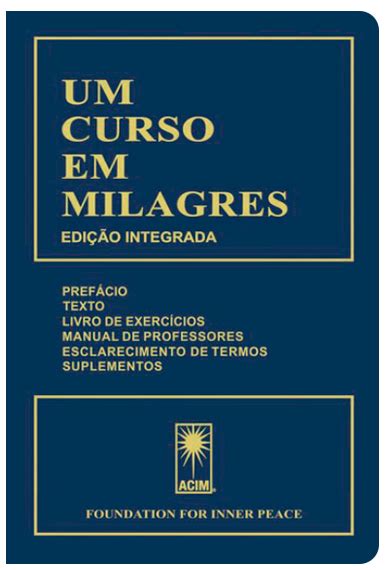 Um Curso Em Milagres Capa Flex Vel Edi O Econ Mica Loja Grupo