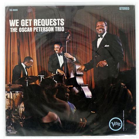 The Oscar Peterson Trio We Get Requests Verve V