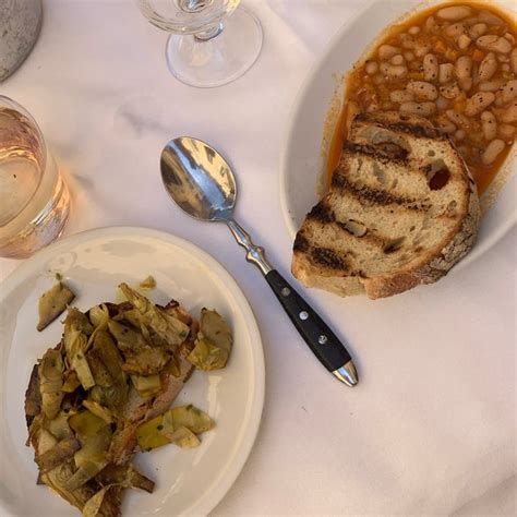 La vita è nosteria Roma Italy bruschette e fagioli alluccelletto