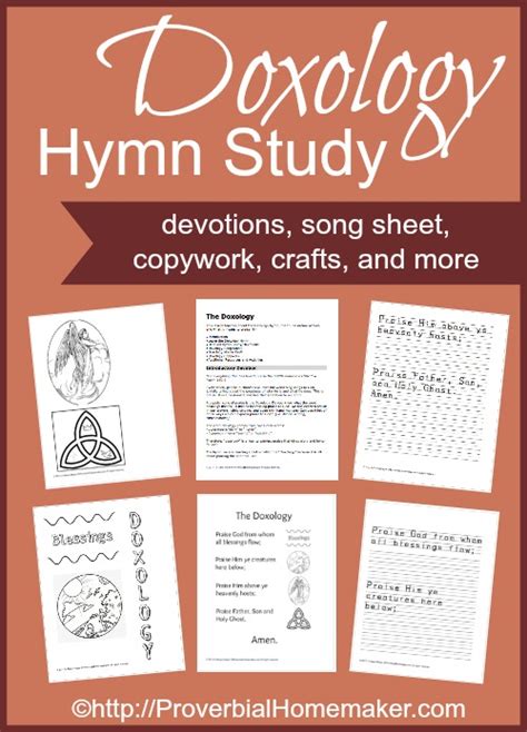 Doxology Hymn Study - Proverbial Homemaker