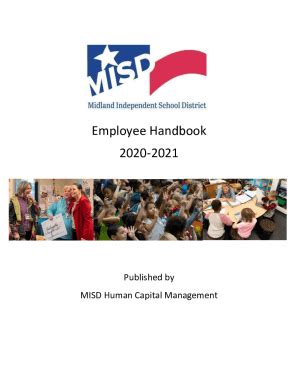 Fillable Online Sample Employee Handbook Template A Complete