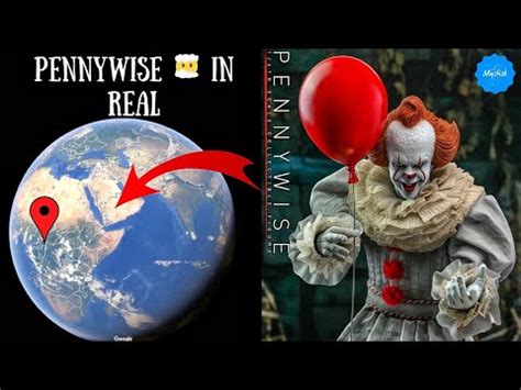 I Found Scary Pennywise Caught On Google Earth Google Maps