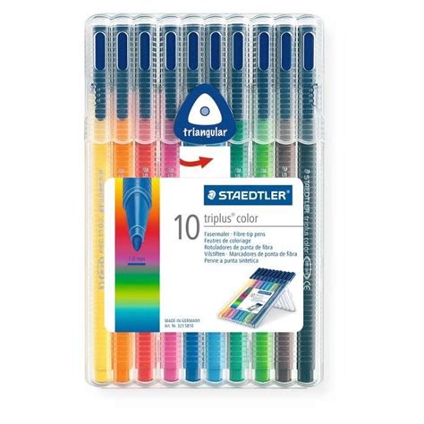 Feutres De Coloriage Staedtler Assortis Forme Triangulaire Encre