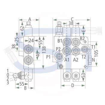 Schmid Hydraulik GmbH Steuerventil 80 L Min 1 Sektion