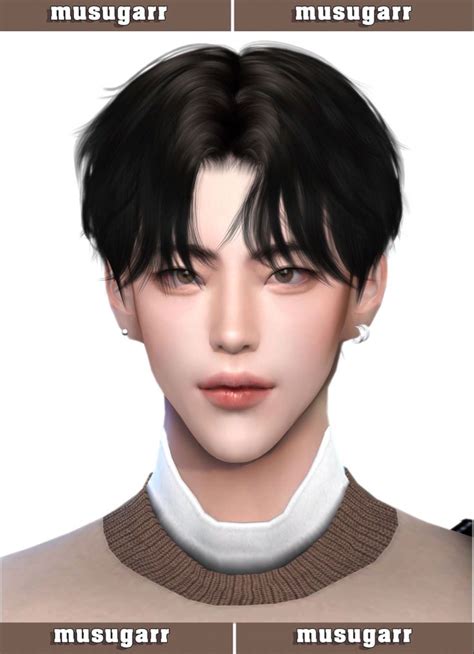 Steve Preview Musugarr X Maamuang Sims Hair Sims 4 Hair Male