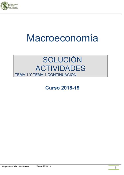 Soluci N Ae Macroeconomia Cristina Macroeconom A Soluci N