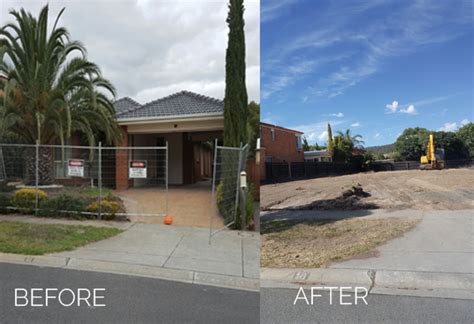 BEFORE AND AFTER DEMOLITION PHOTOS | Demolitionzone – Melbourne Professional Demolition and ...