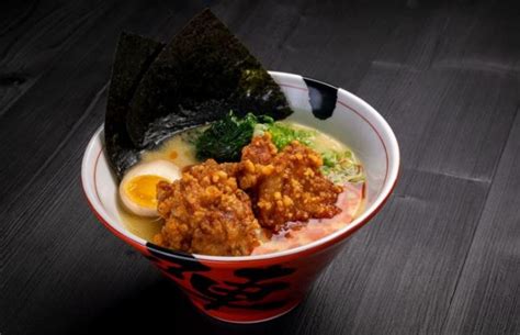 炸雞 拉麵二者兼得 連鎖日式拉麵店 Jinya Ramen Bar 全美限時推出日式炸雞拉麵 • 哇靠紐約 Wacowny 吃貨美食