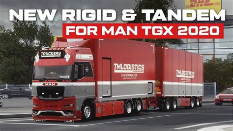 MAN TGX 2020 Rigid Chassis Addon By Kast V1 0 1 47 ETS2 Euro Truck