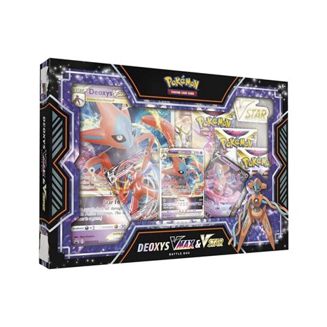 Pokémon TCG Deoxys VMAX VSTAR Battle Box Pokémon Center UK