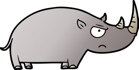 cartoon rhinoceros drawing 46724865 PNG