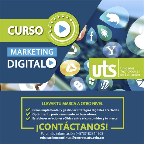 Curso En Marketing Digital Unidades Tecnol Gicas De Santander