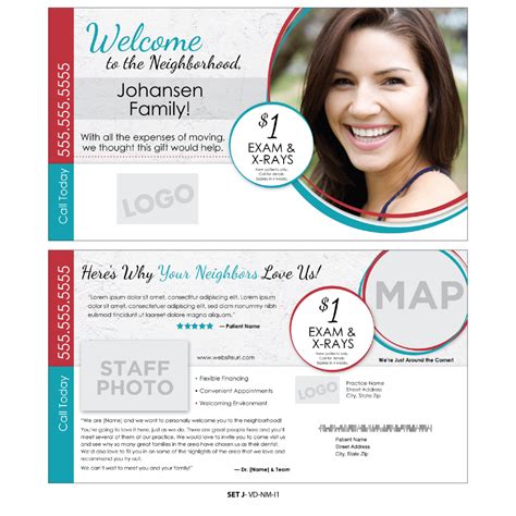 Dental New Move In Mailer Postcard Gallery Dental Marketing Heber