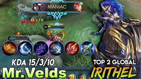 MANIAC Build Item Irithel Tersakit 2020 Terbaru Top Global Irithel