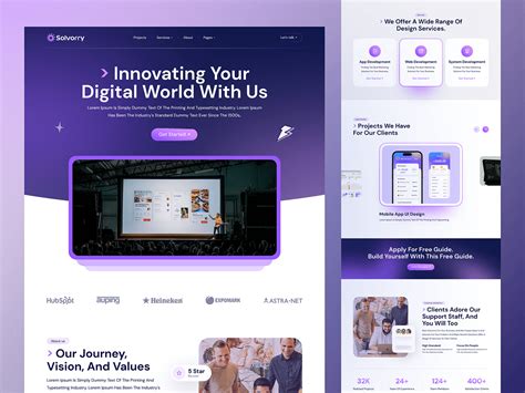 Digital Agency Website Design Behance